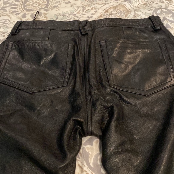 GAP vintage leather pants - Picture 6 of 6